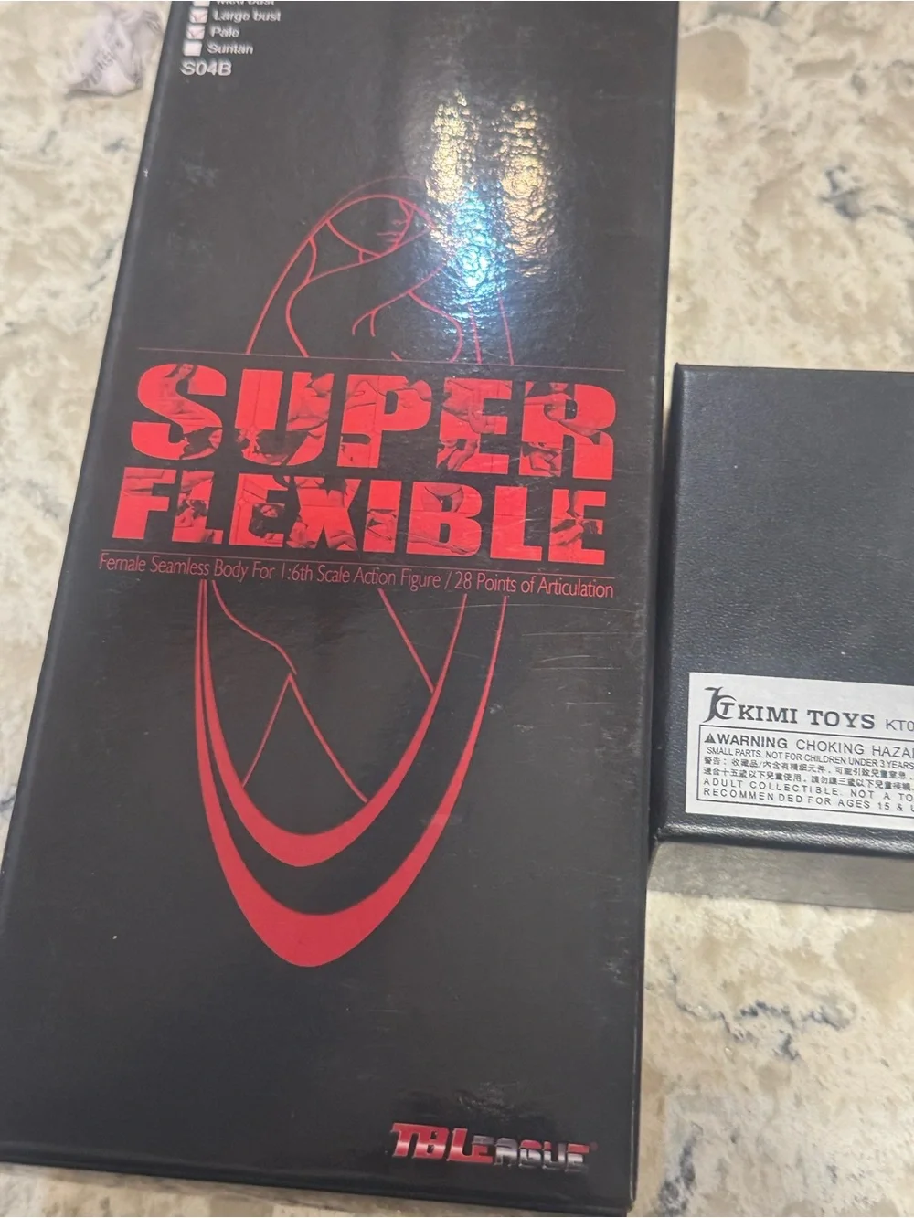 Super flexible 1/6 scale with extra head
